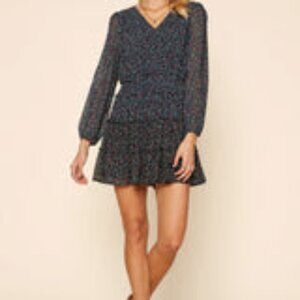 Skies Are Blue Ditsy Floral Mini Dress *Worn Once*